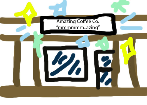 Image of an amazing coffee shop